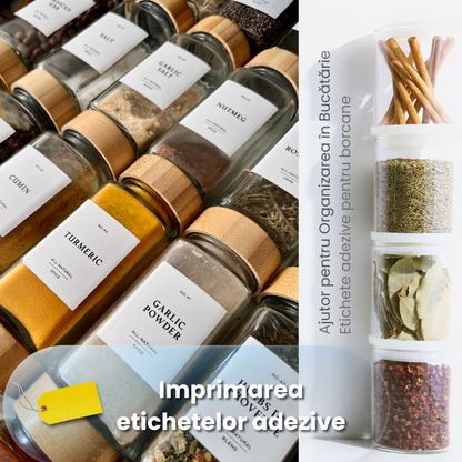 Imprimanta termica mini portabila Bluetooth 57mm, fara cerneala, imprimanta foto & etichete DIY pentru copii, aparat de buzunar cu aplicatie mobila + rola hartie