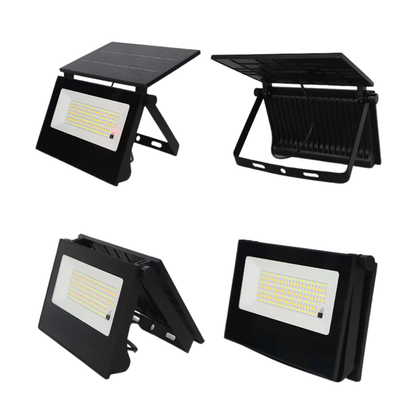 Proiector solar pliabil cu LED-uri, control prin telecomanda, IP65